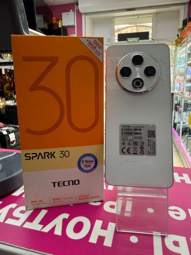 Мобильный телефон Tecno Spark 30 8/128