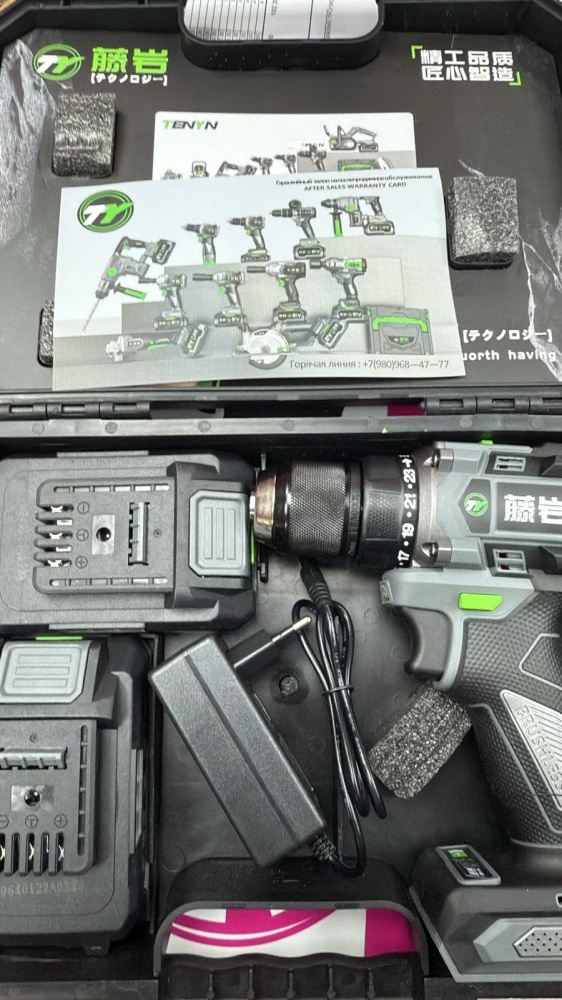 Шуруповерт TENYN 21V