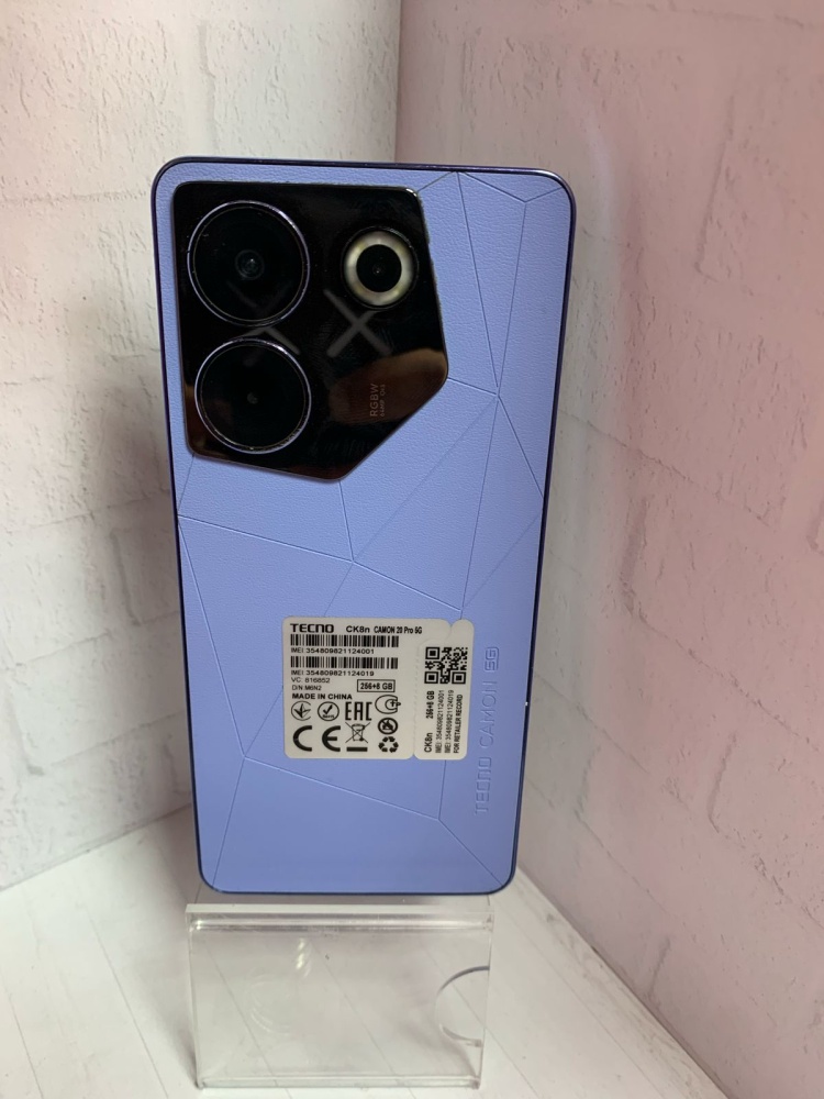 Мобильный телефон Tecno Camon 20 pro 5g 8\256