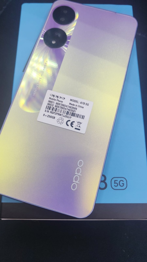 Смартфон Oppo A78 8/256