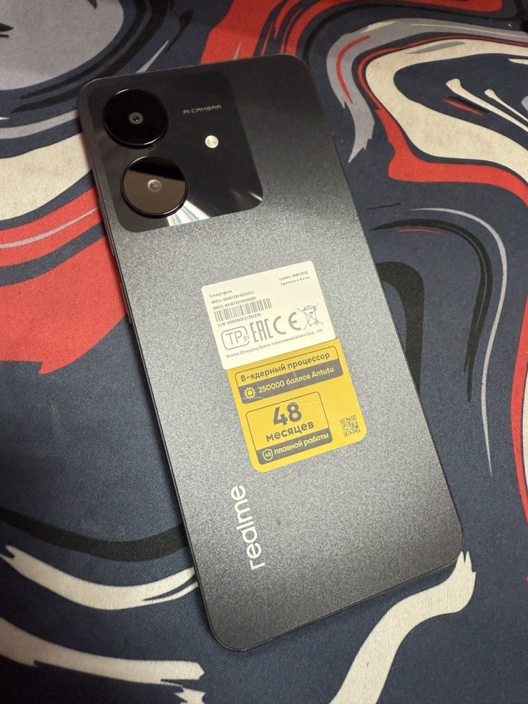 Смартфон Realme Note 60х 4/128гб