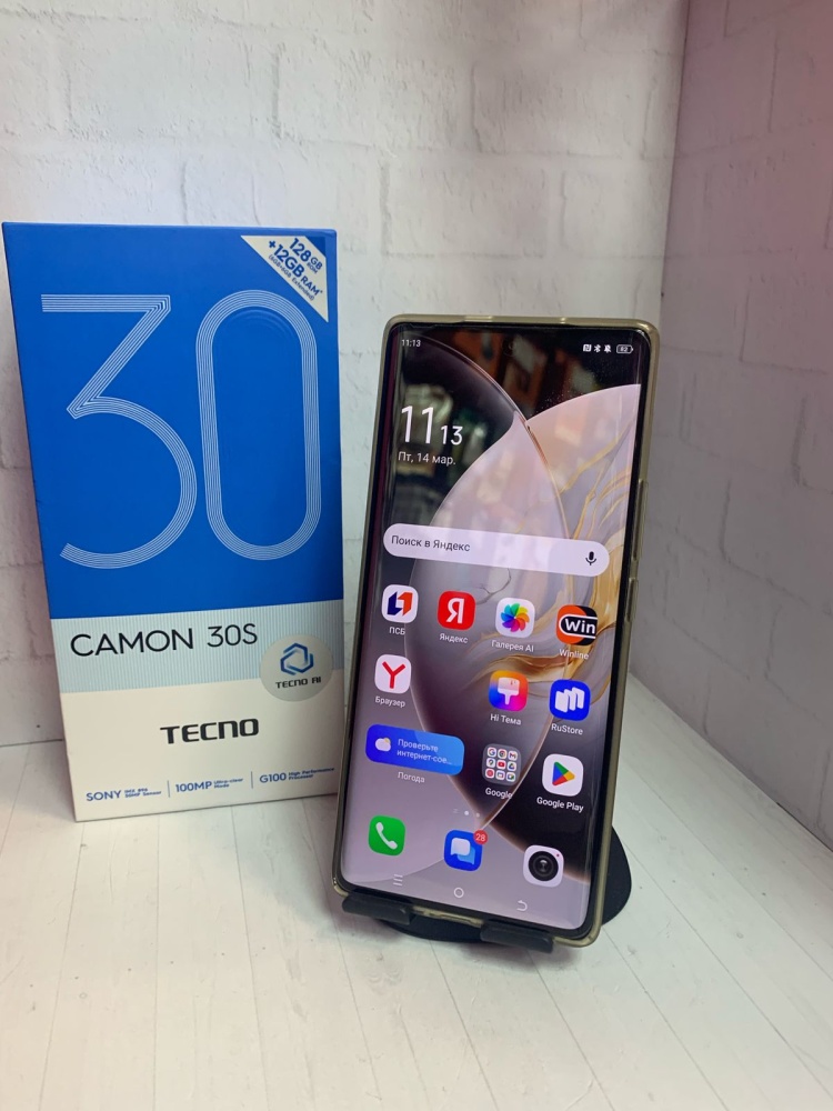 Мобильный телефон Tecno Camon 30S 6/128gb