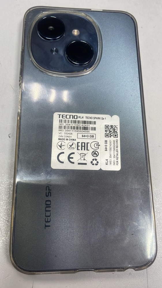 Мобильный телефон Tecno Spark Go1