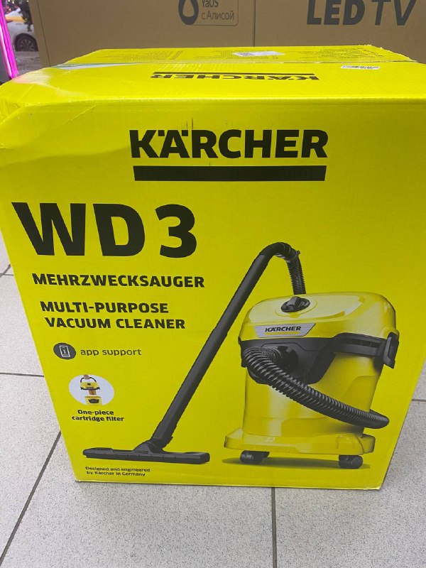 Строительный пылесос Karcher WD 3 v17-4-20