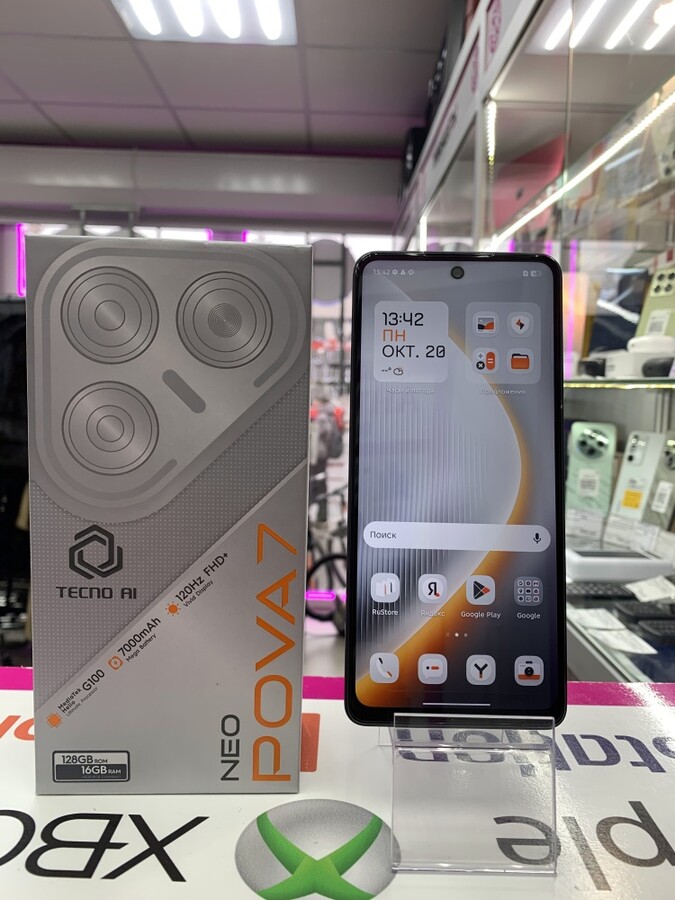 Мобильный телефон Tecno POVA NEO7 8/128gb
