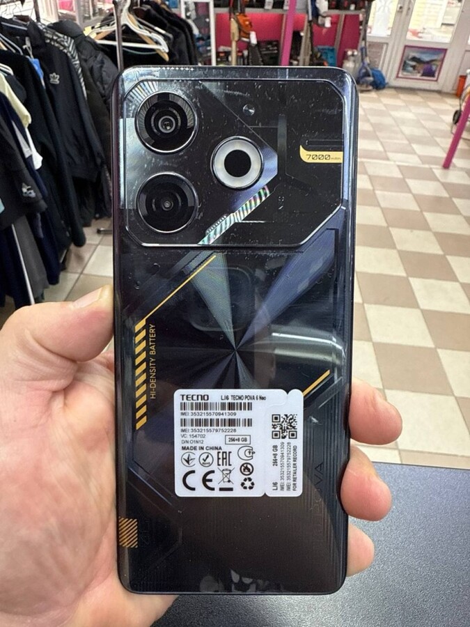 Мобильный телефон Tecno Pova Neo 6 8/256