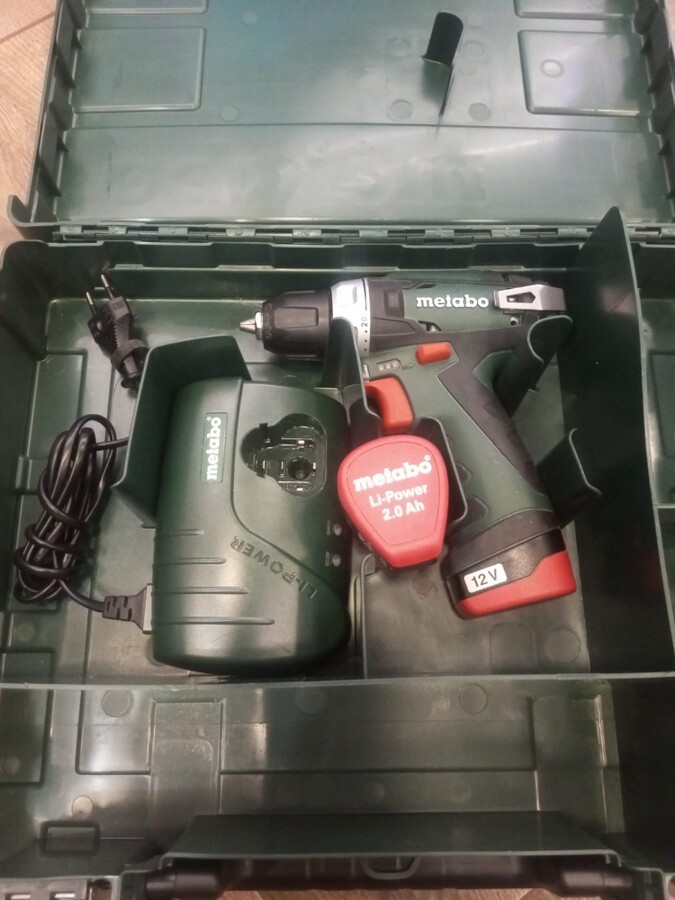 Шуруповерт Metabo power maxx bs