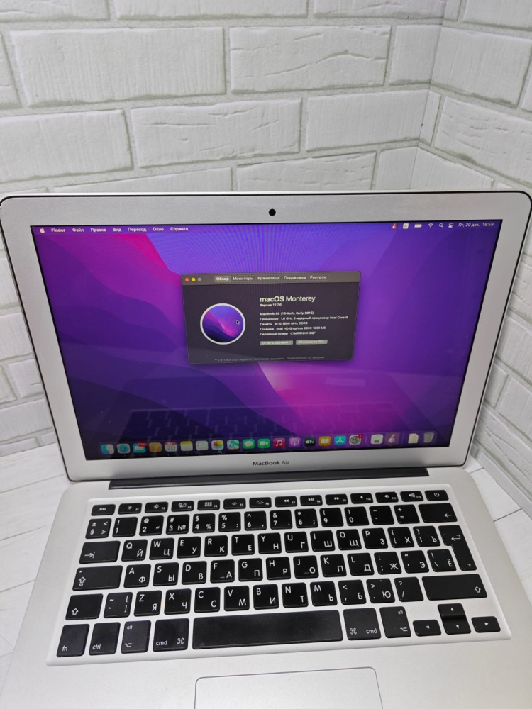 Ноутбук Macbook Air (2015)8-256