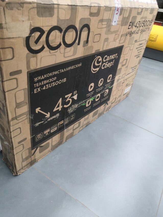 Телевизор Econ 43" смарт