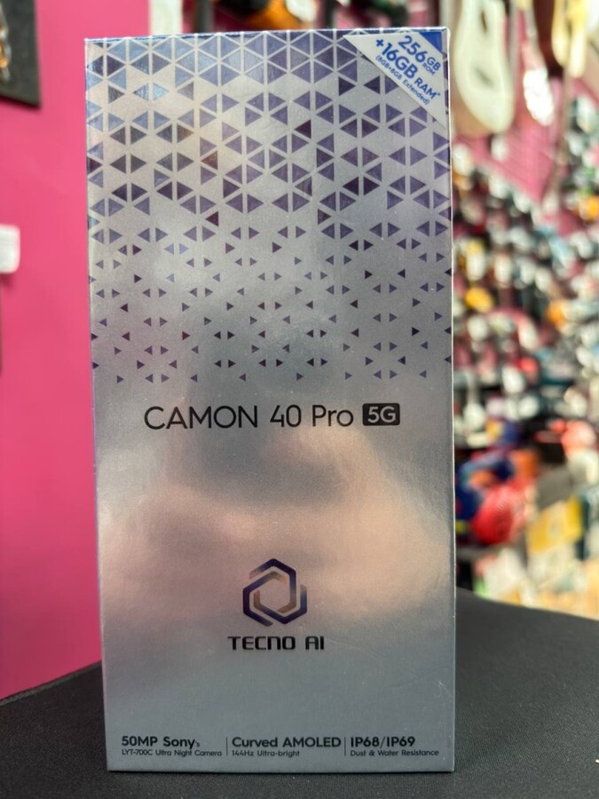 Смартфон TECNO CAMON 40 Pro 5G 8ГБ/256ГБ