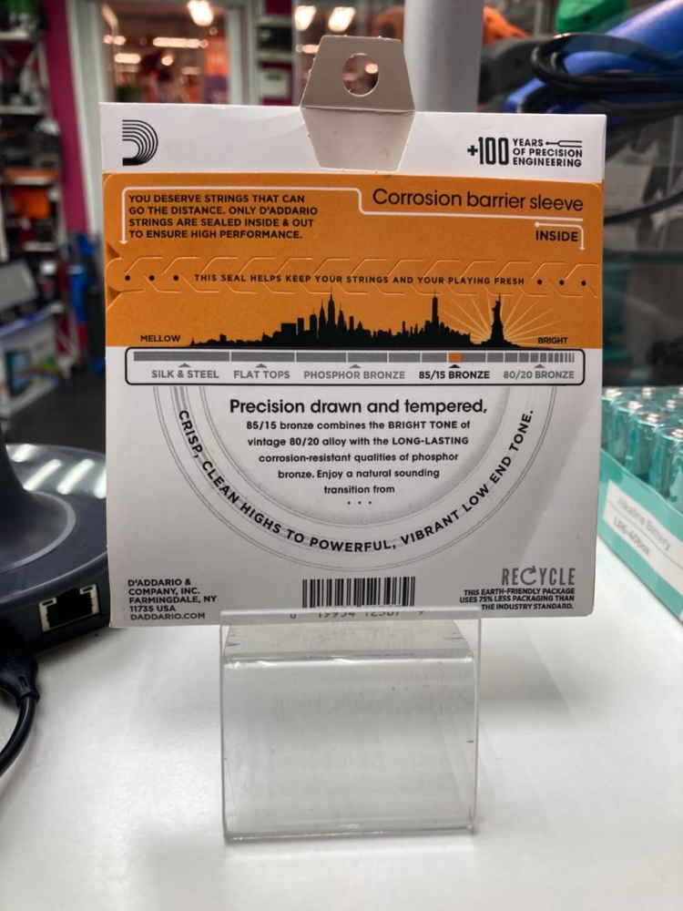 Струны Акустические металл