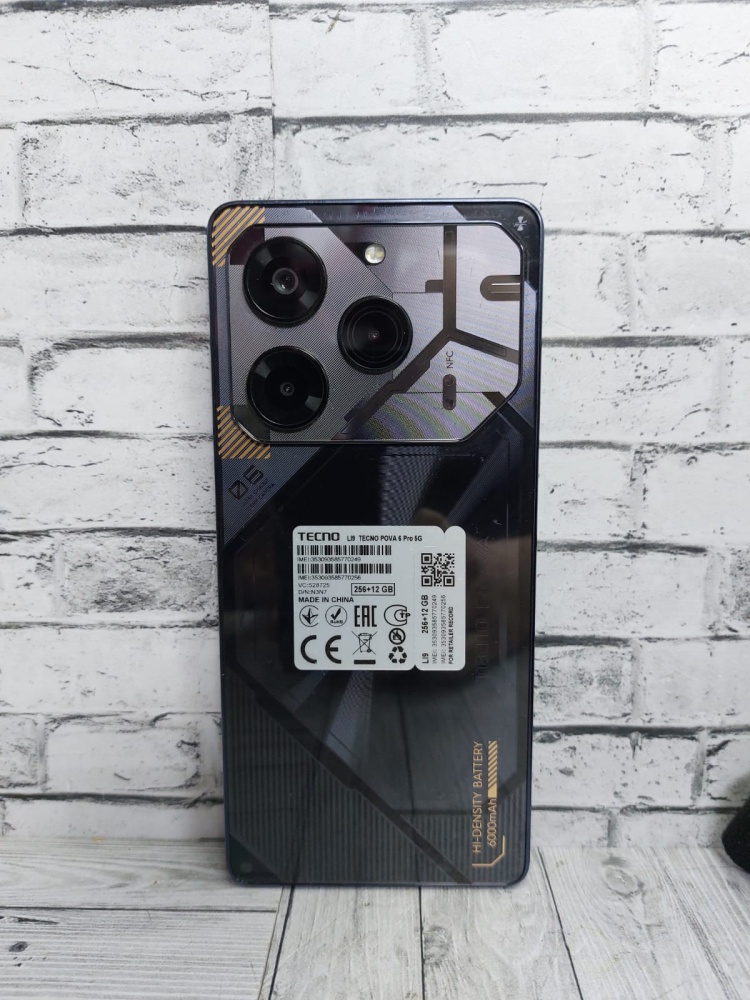 Мобильный телефон Tecno Pova 6 Pro 5G 12/256