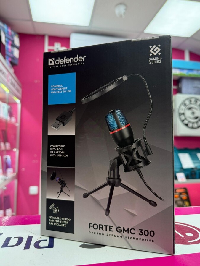 Микрофон игровой Defender Forte GMC 300