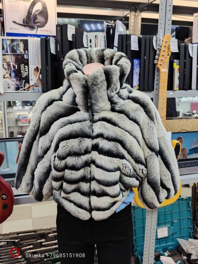 Шуба кролик