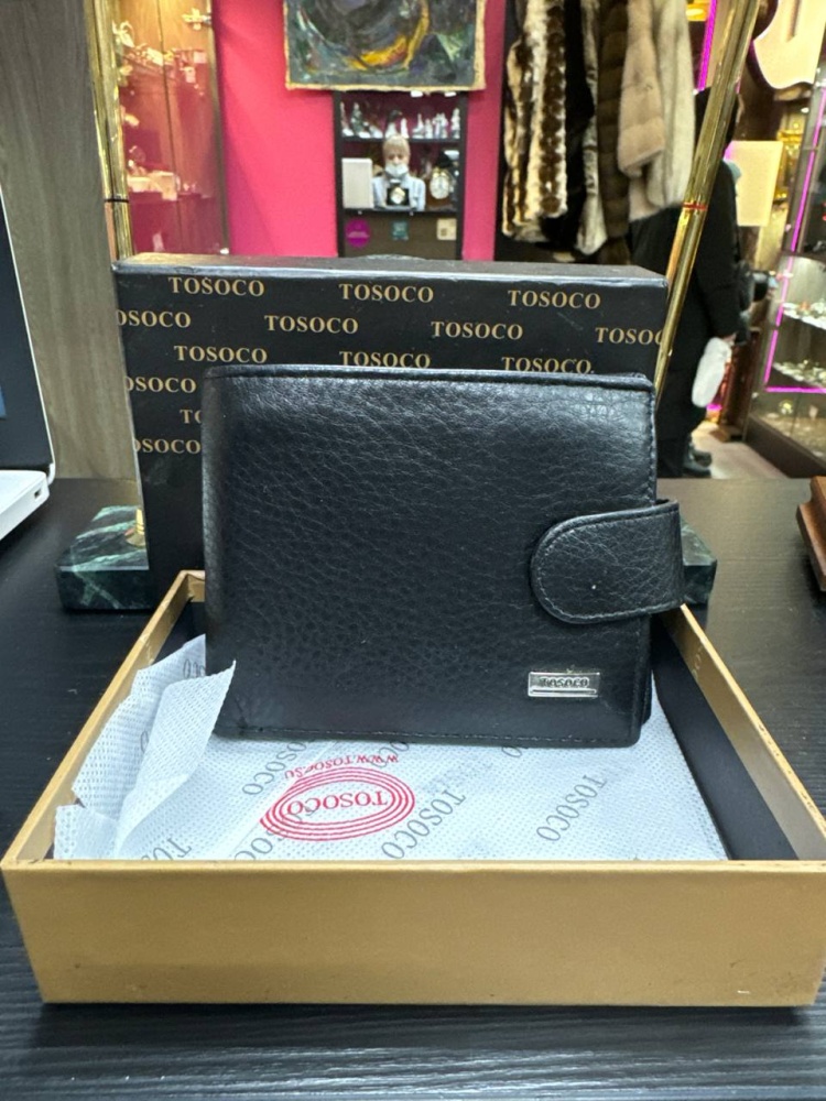 Набор мужских аксессуаров кошелек TOSOCO