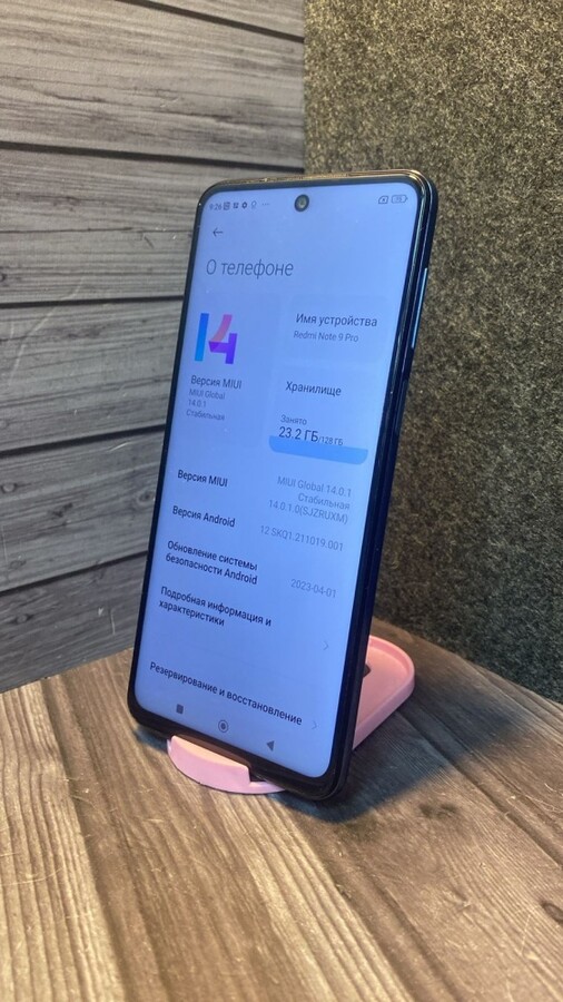 Смартфон Xiaomi Redmi note 9 pro 6.128