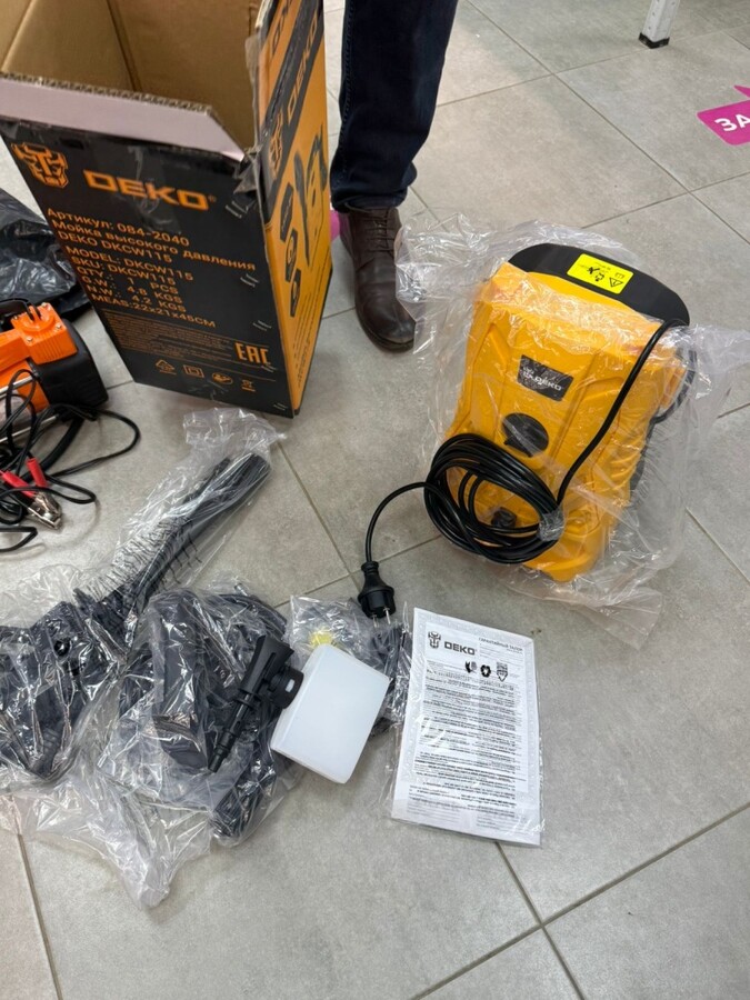 Мойка высокого давления DEKO DKCW115