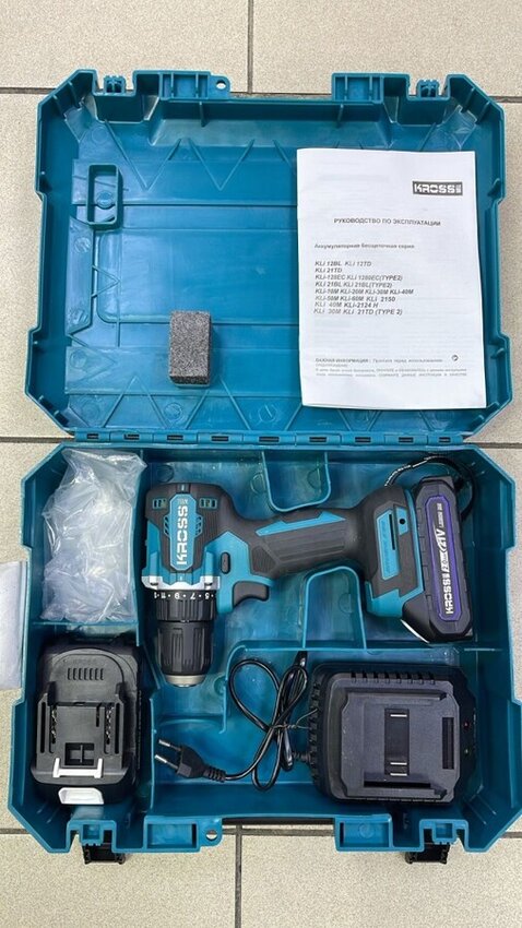 Шуруповерт Kross 21v