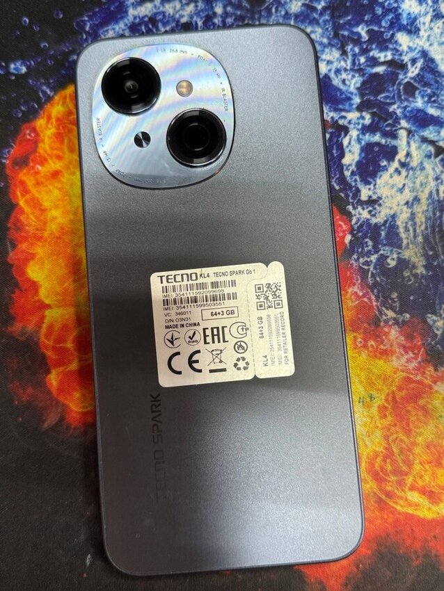 Мобильный телефон Tecno spark go1 3-64