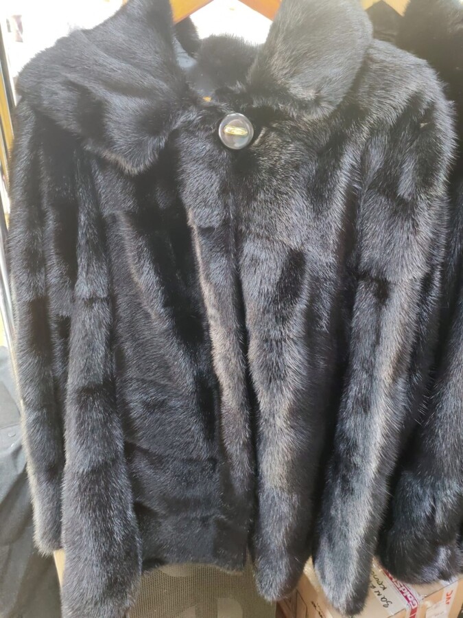 Шуба норковая 54