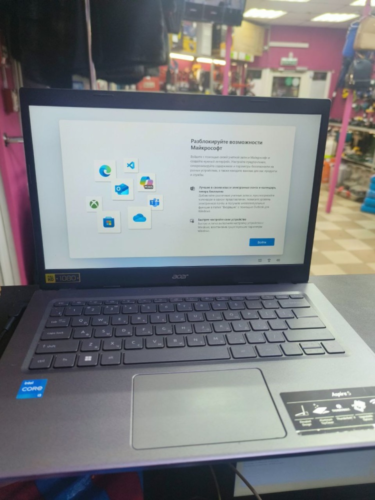 Ноутбук Acer A514-55-30nu