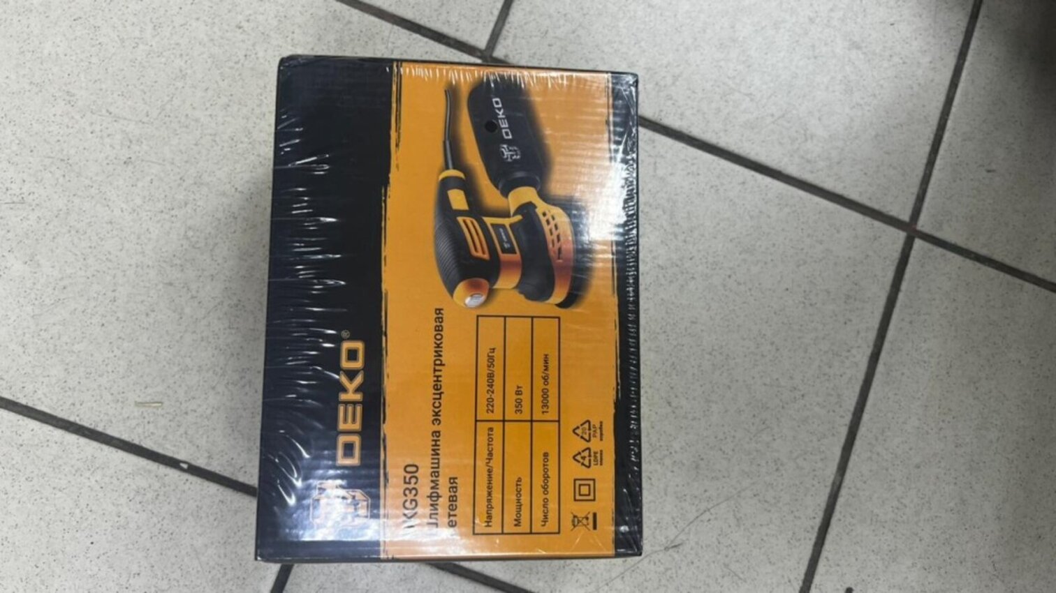 Шлифмашина Эксцентриковая Deko