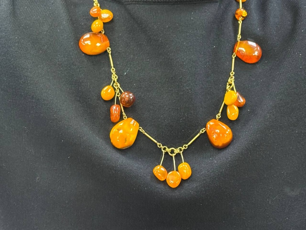 Янтарь колье СССР