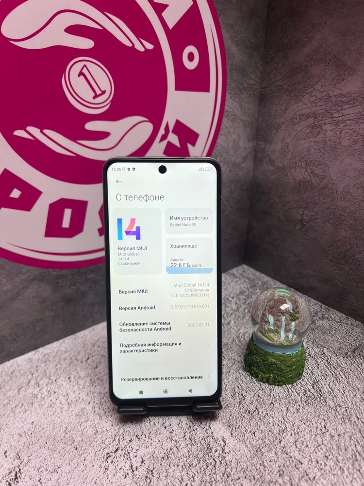Смартфон Xiaomi Redmi note 9S 6\128 Гб