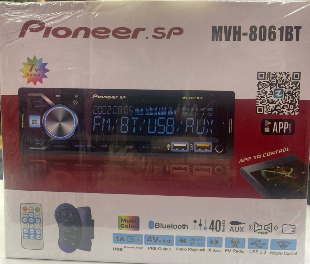 /Автомагнитола Pioneer SP MVH-8061BT