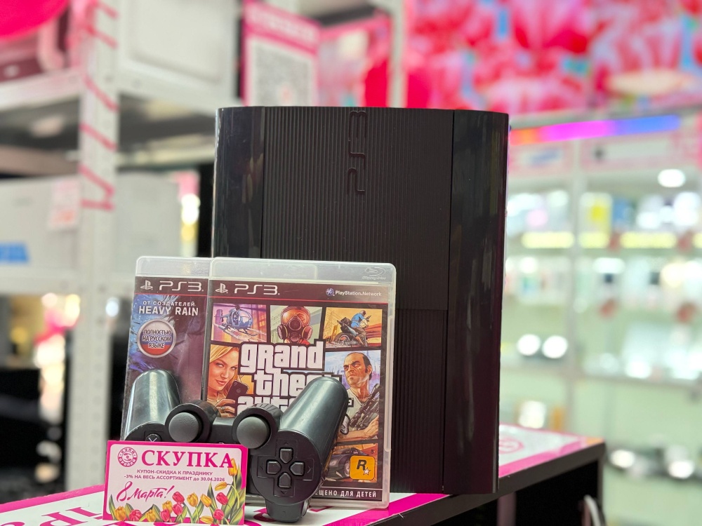 Игровая приставка Sony PlayStation 3 super slim