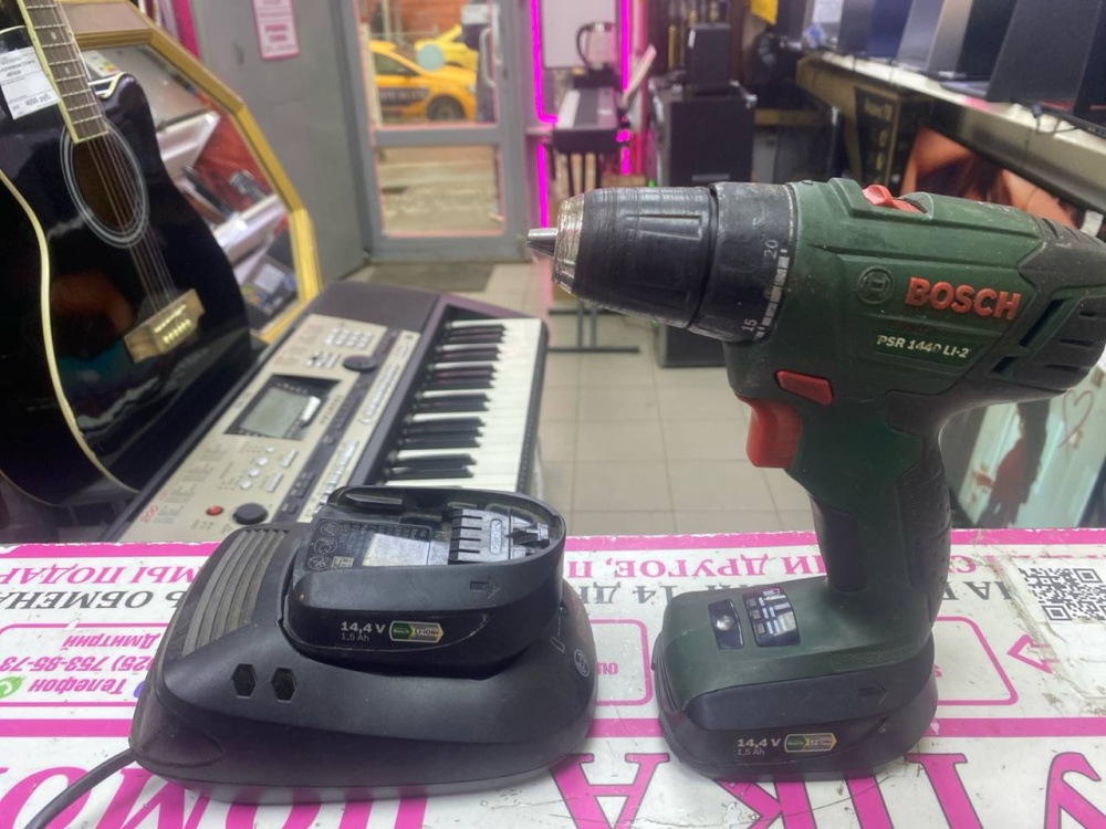 Шуруповерт bosch psr 1440 li-2