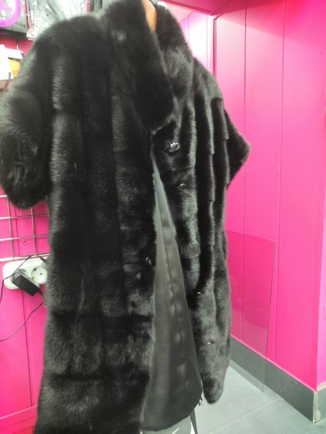 Шуба без рукавов