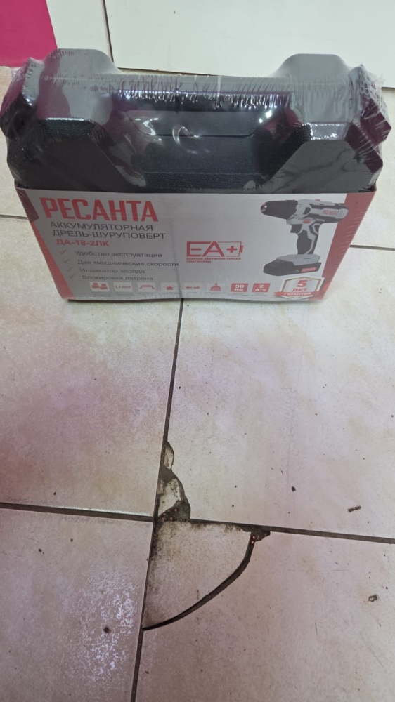 Шуруповерт Ресанта да-18-2лк