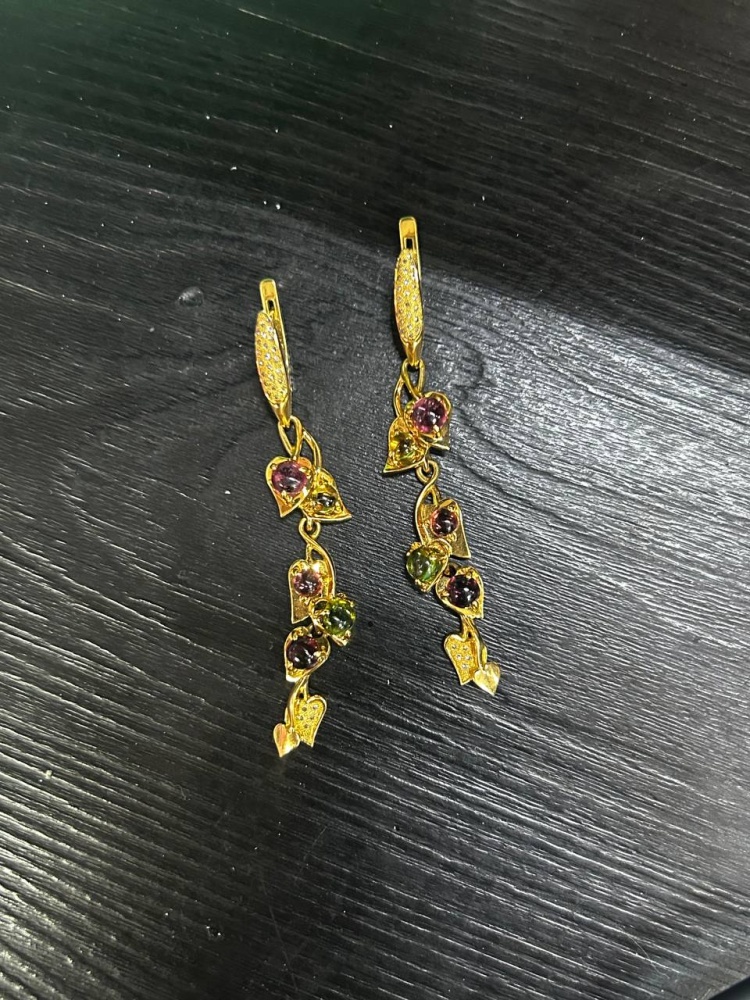 украшения серги 750