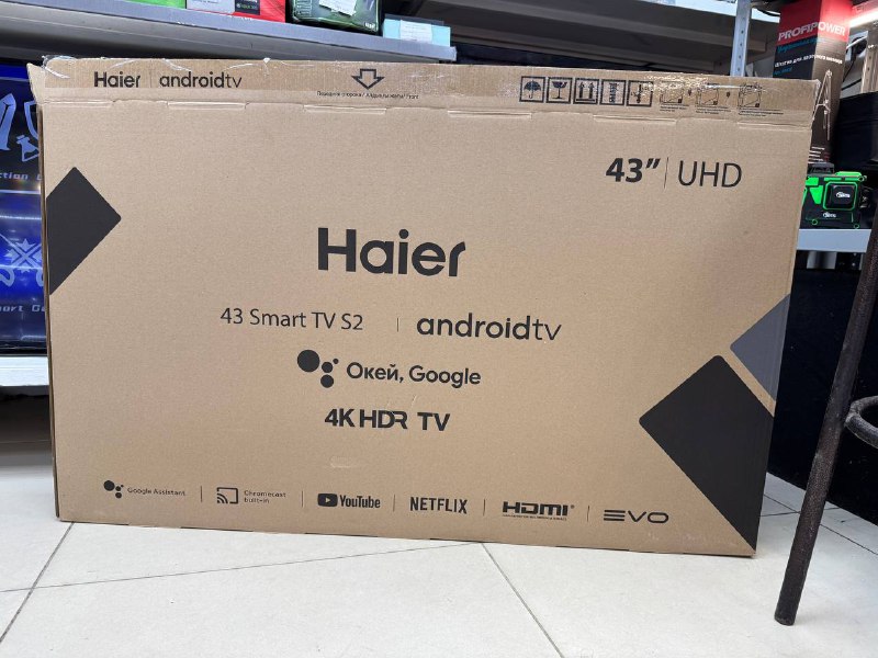 Телевизор Haier 43 4k s2