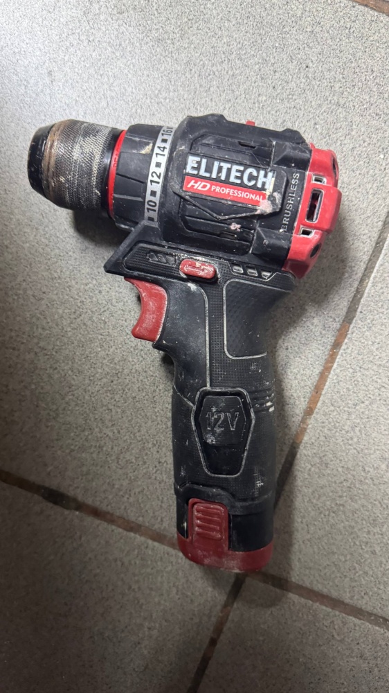 Шуруповерт elitech cd 12l2