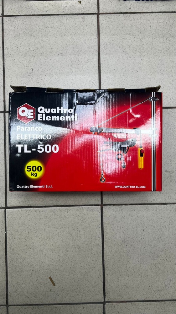 электрическая таль quattro elementi tl-500