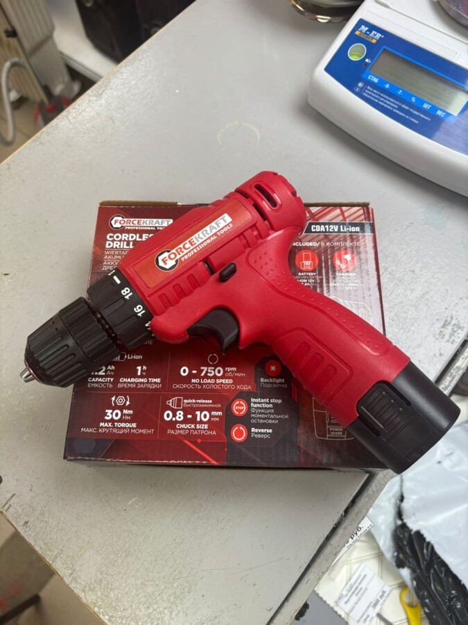 Шуруповерт ForceKraft