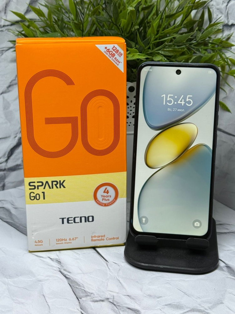 Мобильный телефон Tecno Spark Go 1 3/128