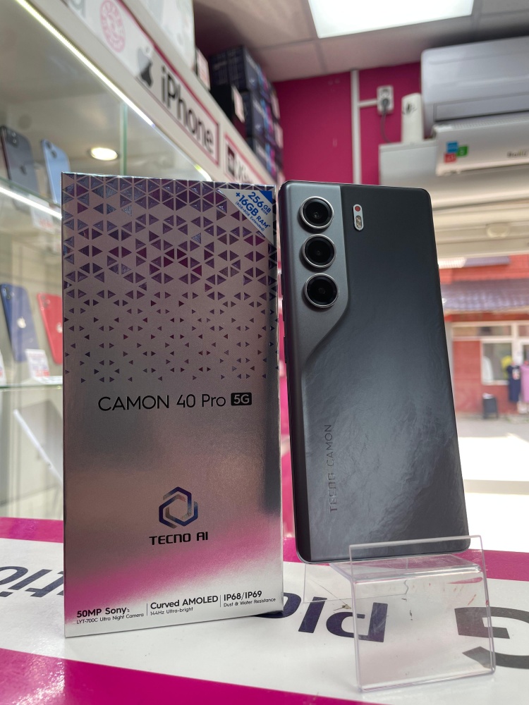 Мобильный телефон Tecno Camon 40 Pro 5G 8/256