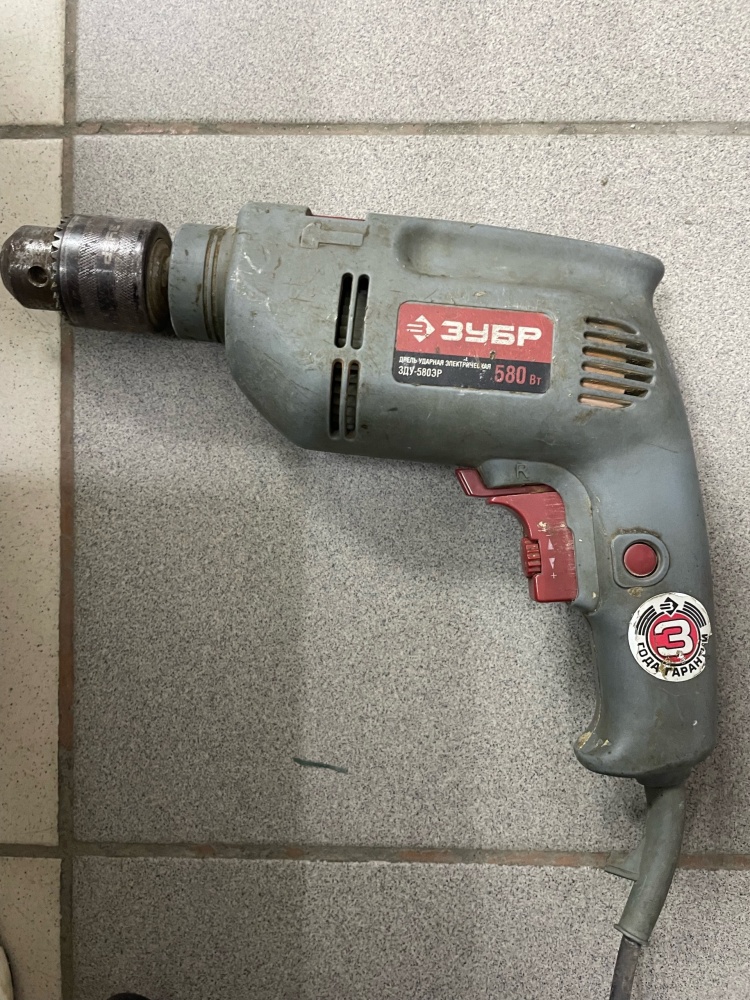 Дрель  ударная ЗУБР ЗДУ580ЭР