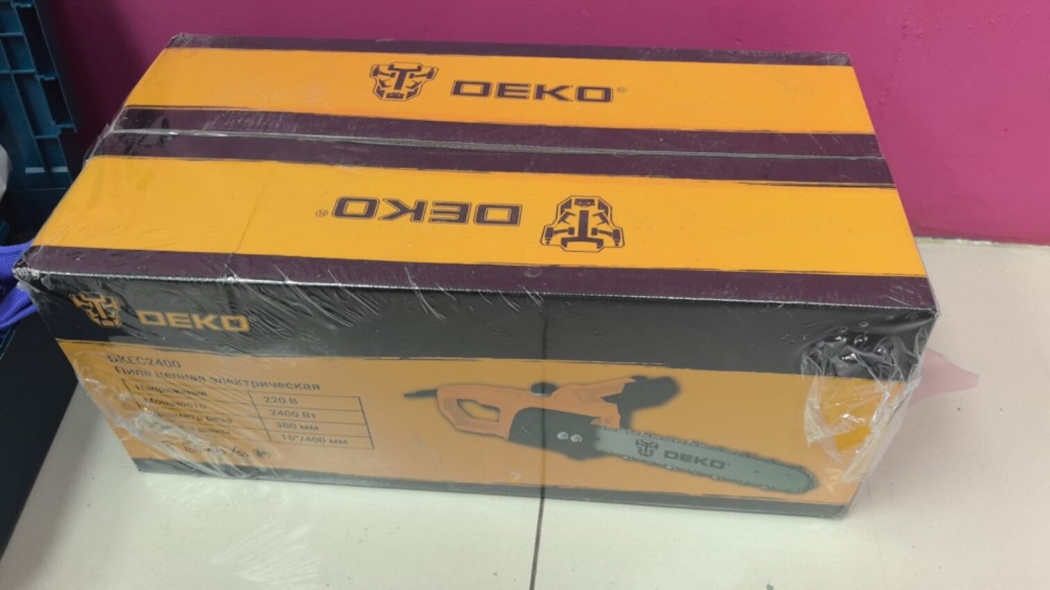 Цепная электропила DKEC2400