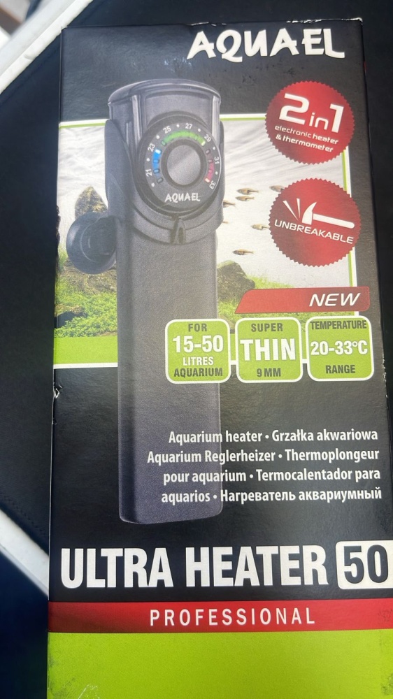 Термометр Aquael Hearter 50