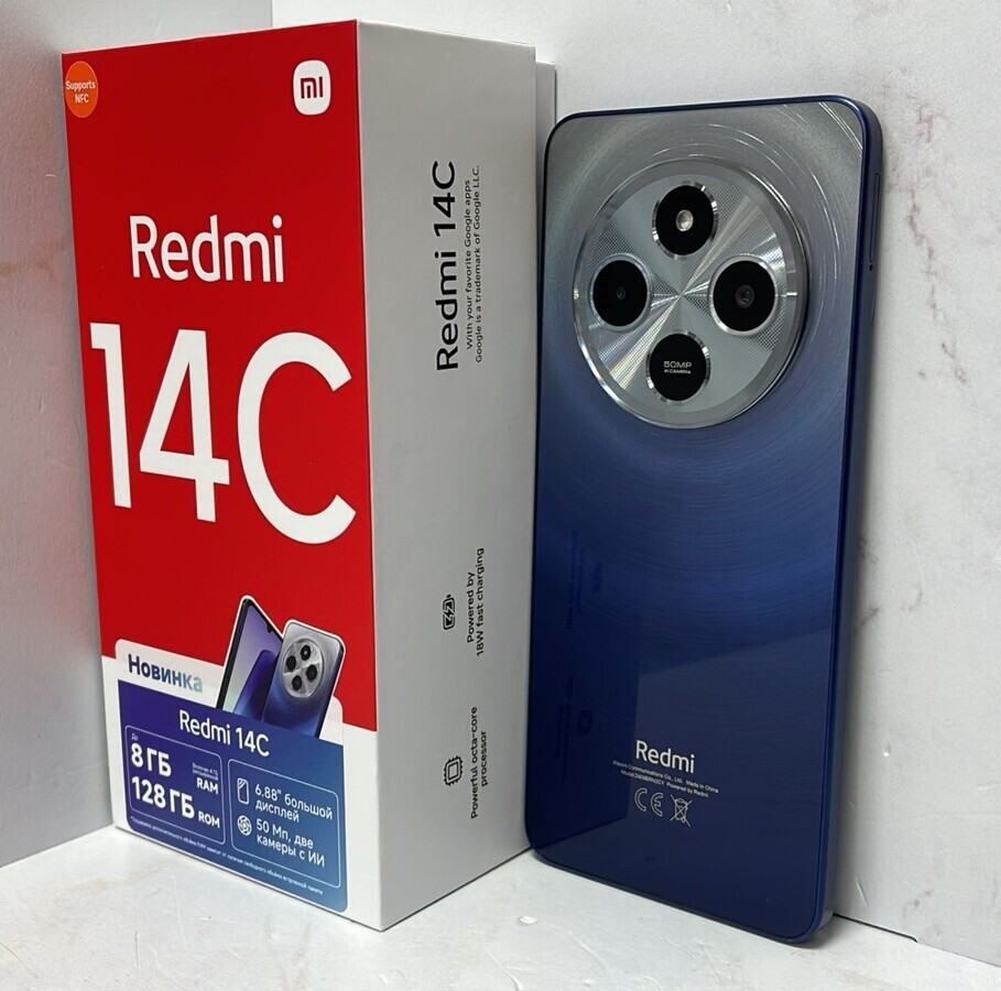 Смартфон Xiaomi Redmi 14C 4/128