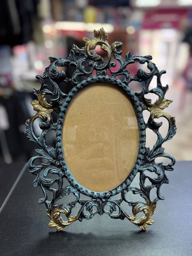 фото рамка латунь