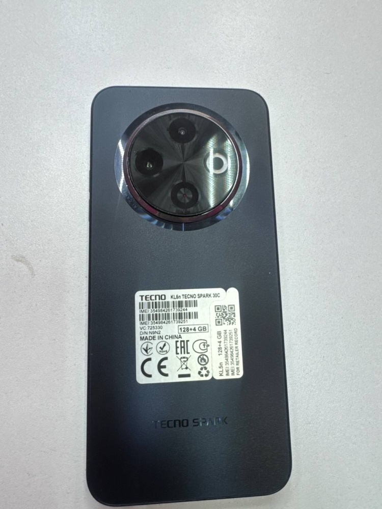 Мобильный телефон Tecno spark 30c 4\128