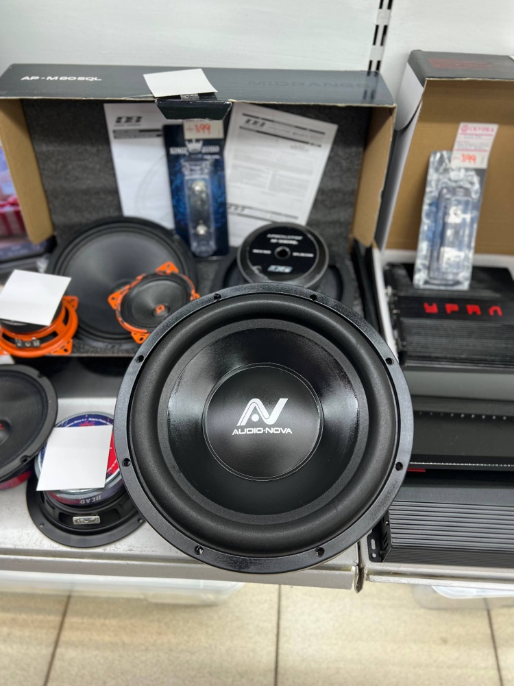 Автосабвуфер Audionova 12r 350w