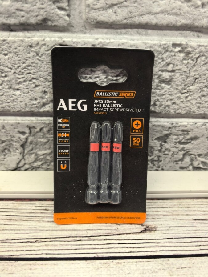 Набор бит AEG 3шт