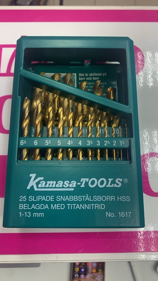 Набор сверел kamasa tools