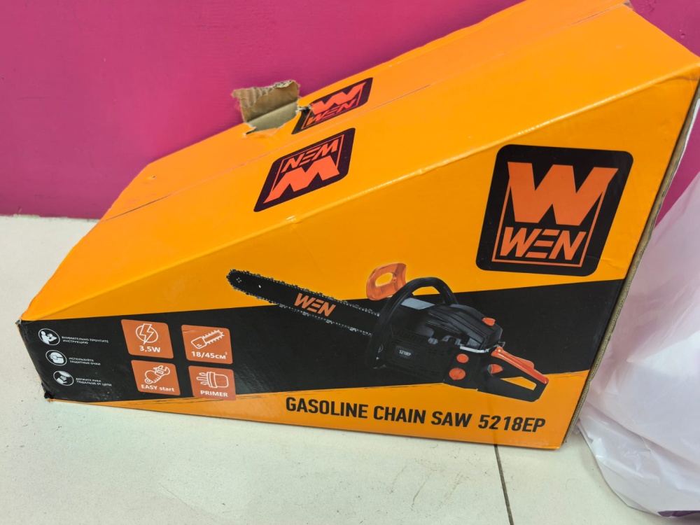 Бензопила WEN5218